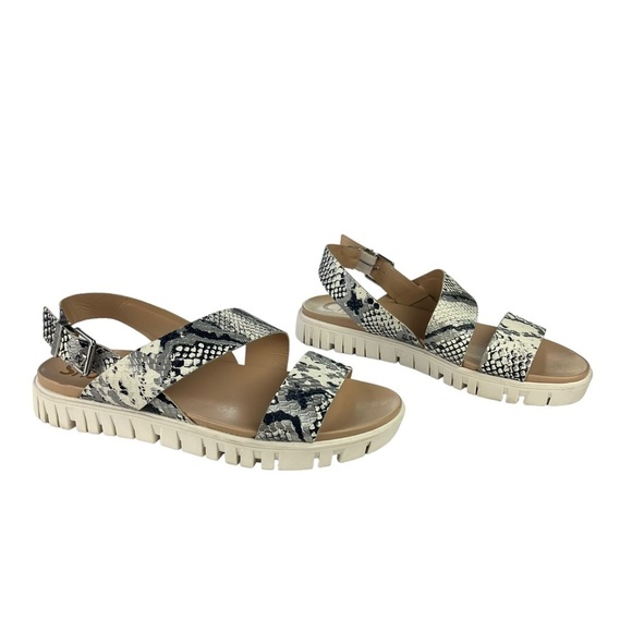 Circus by Sam Edelman Nadine Sandals Snake Print Womens US 9 - Picture 2 of 11